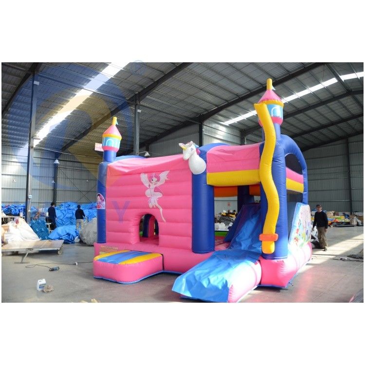 Château gonflable portable avec glisser-déposer