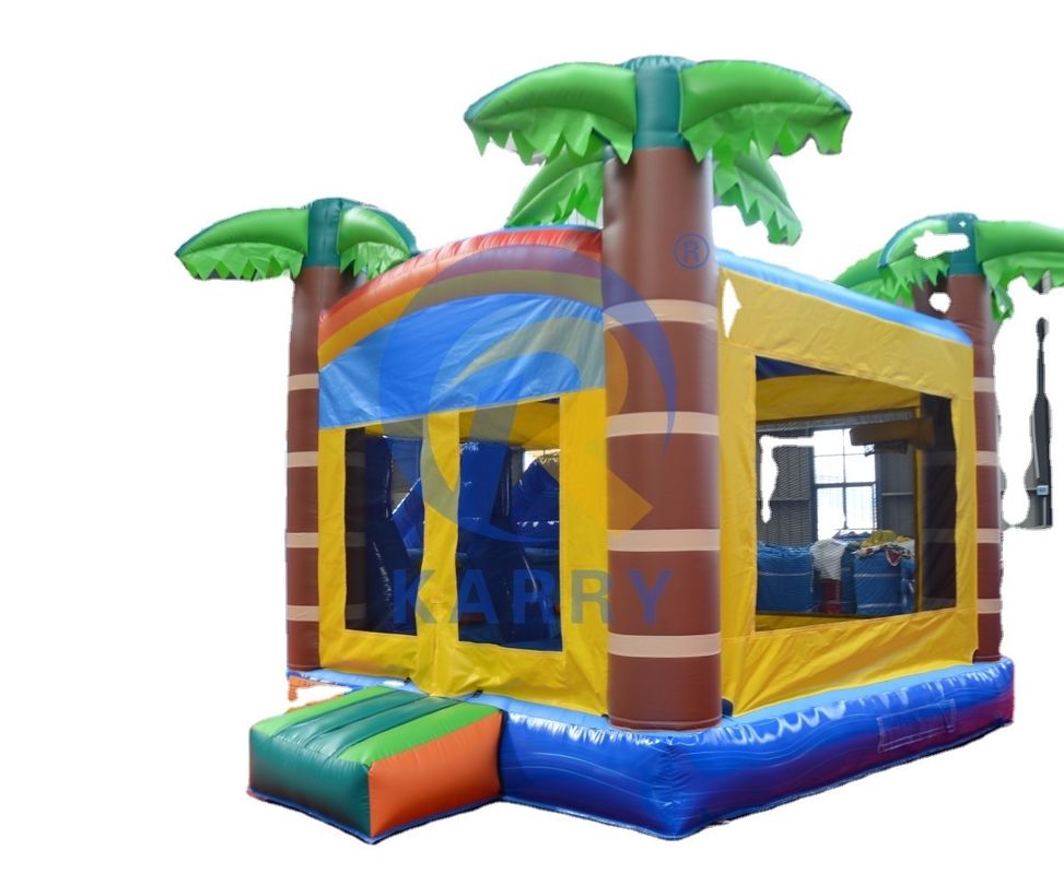 La promotion d'événements commerciaux facilité avec le château de jouets gonflables