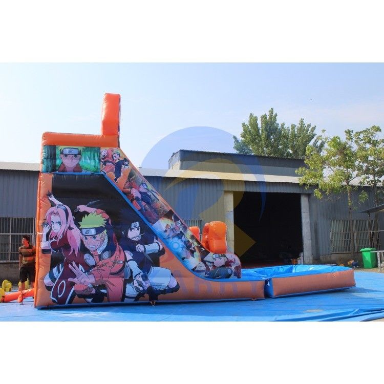 Centre commercial Occasion Anime Fan's Backyard Glissière gonflable à eau et combo de piscine