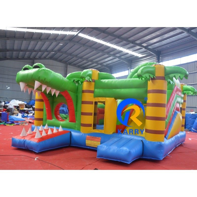 Castle Slide Combo maison gonflable pour adultes et enfants Jaune comprend un souffleur
