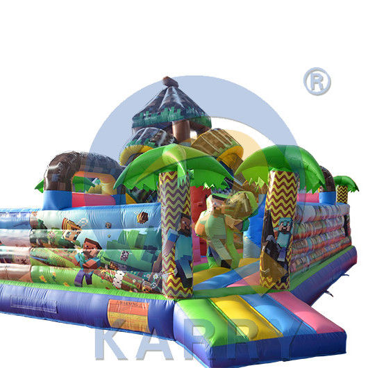 CE souffleur et accessoires de réparation inclus jeux gonflables de haut maison de rebond pour les enfants