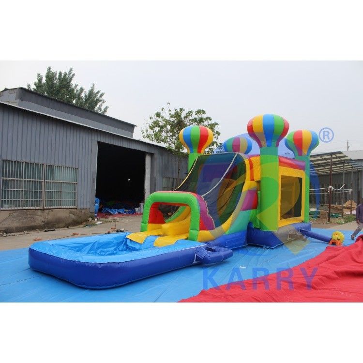 Combinaison de toboggans gonflables pour la fête et le plaisir