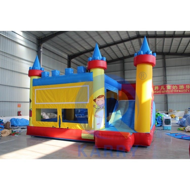 Slide dans le plaisir avec le PVC adulte maison gonflable de rebond et kits de réparation inclus