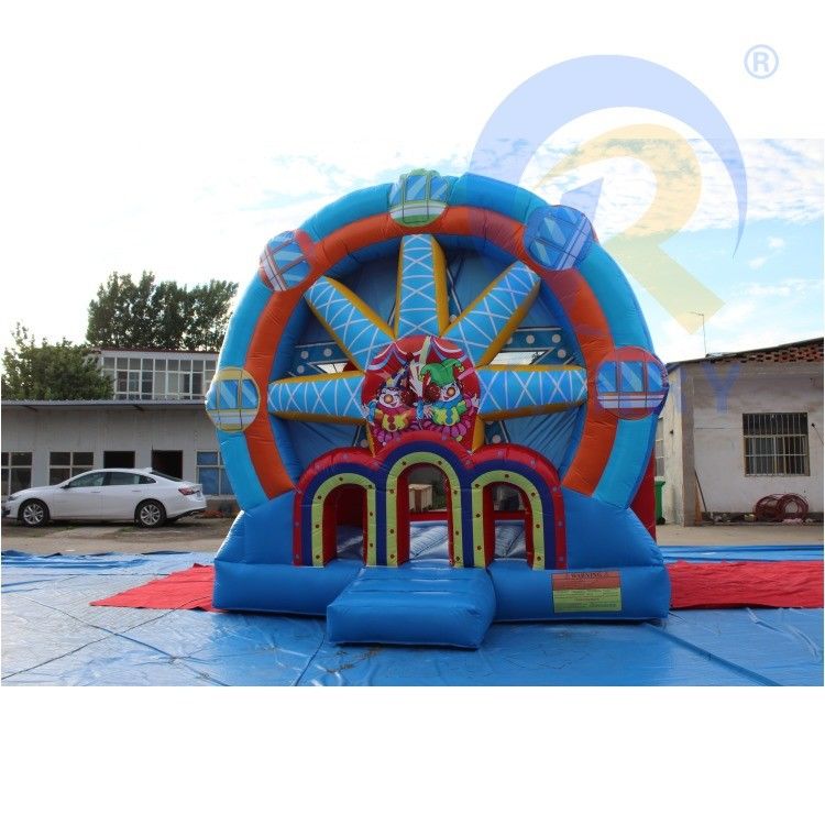 14 ans en haut PVC gonflable Bouncer Tour de Fer Château pour la fête Jeux pour enfants