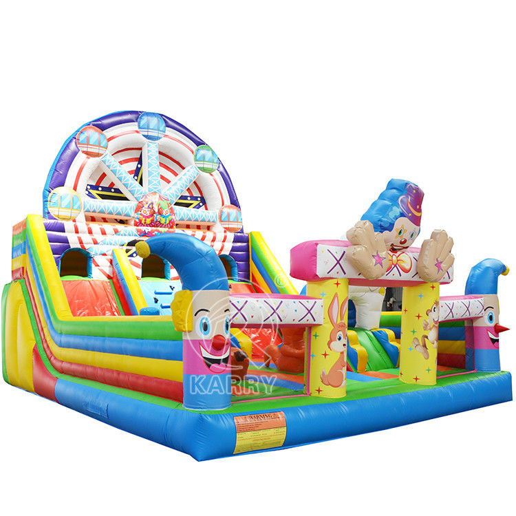 Couleur personnalisée Unisexe gonflable roue de Ferris Trampoline de château rebondissant pour le commerce