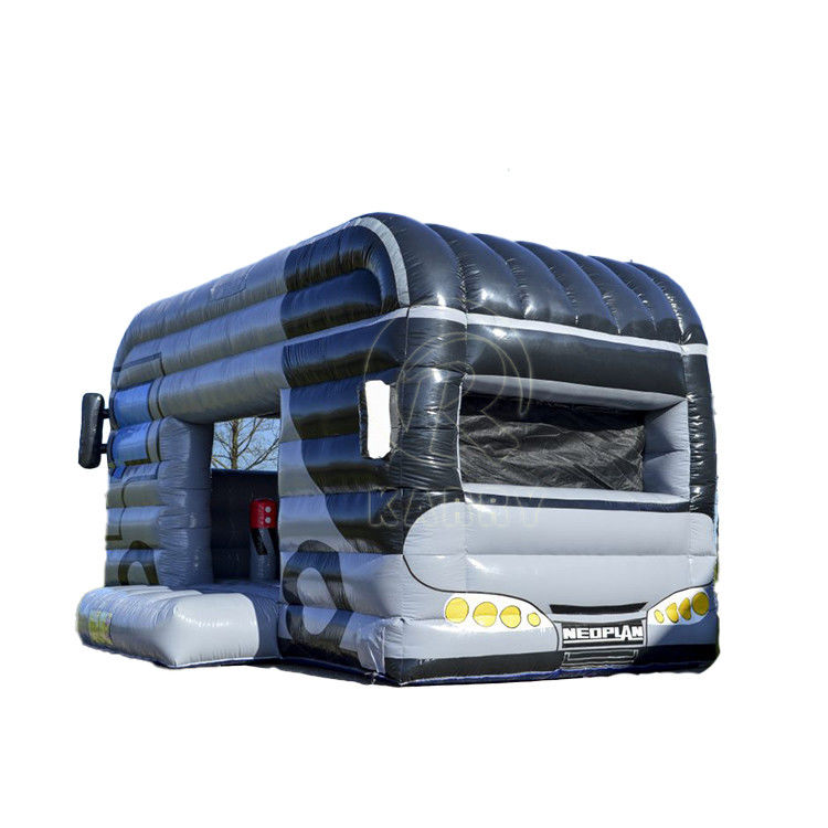 Camion grise pompe à air Combo Jump Jumping Bounce House pour les fêtes OEM accepté