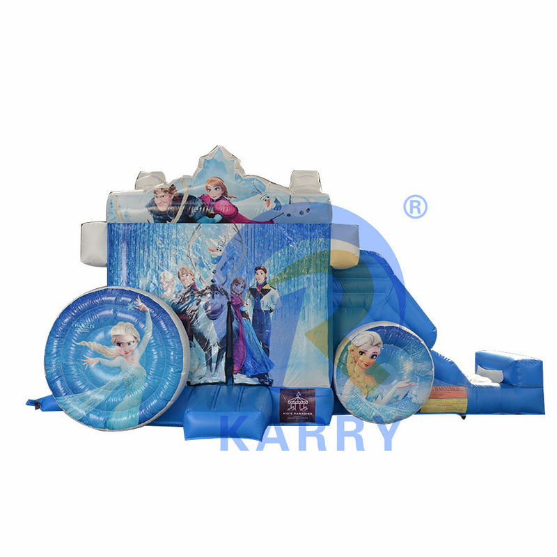 Portable Princess inflatable Chariot Château Combo Slide pour les enfants et les adultes à un prix abordable
