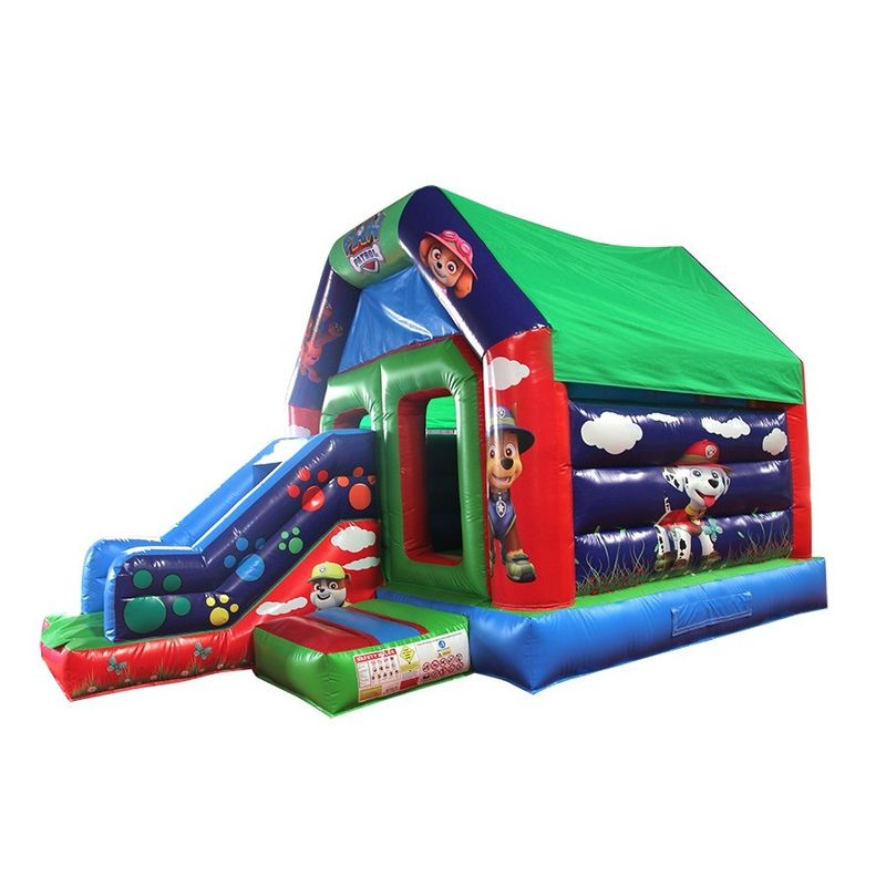 Amusement Château à rebond Combo de glissière Fabriqué en bâton en PVC de 0,55 mm et de qualité commerciale