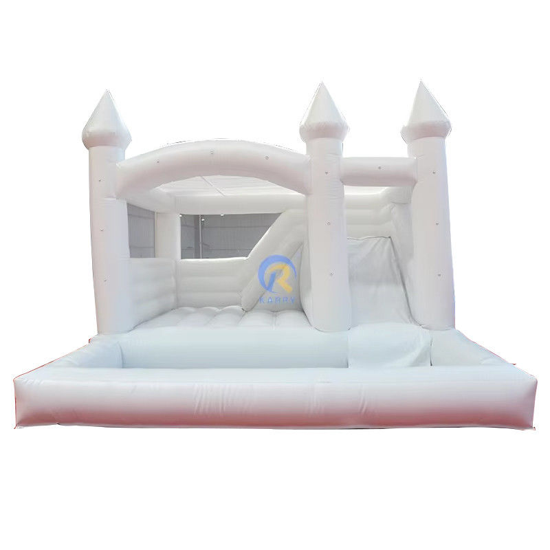 Caractéristiques Portable Combo gonflable château glissière pour la fête de mariage et le gardien de la petite enfance