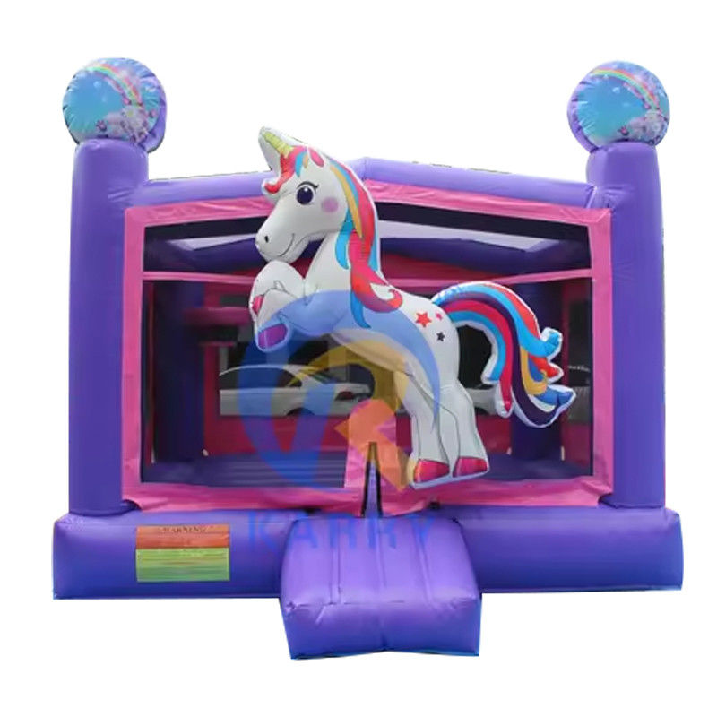 Unisexe 3D arc-en-ciel château gonflable pour taille personnalisée