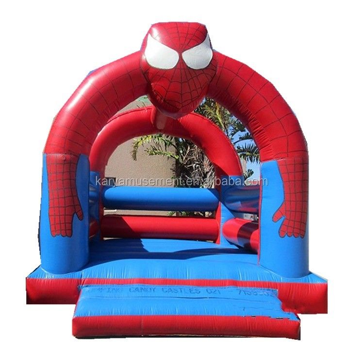14 ans de super-héros Spiderman maison gonflable avec piscine avec conception de piscine