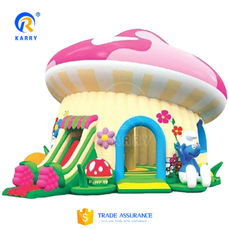 Combo de diapositives gonflables pour les enfants en couleur personnalisée et location commerciale