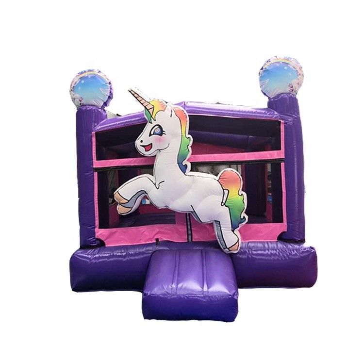 Unicorne gonflable Mini Combo Bouncer Commercial Saut à l'air Enfants Château gonflable Idéal