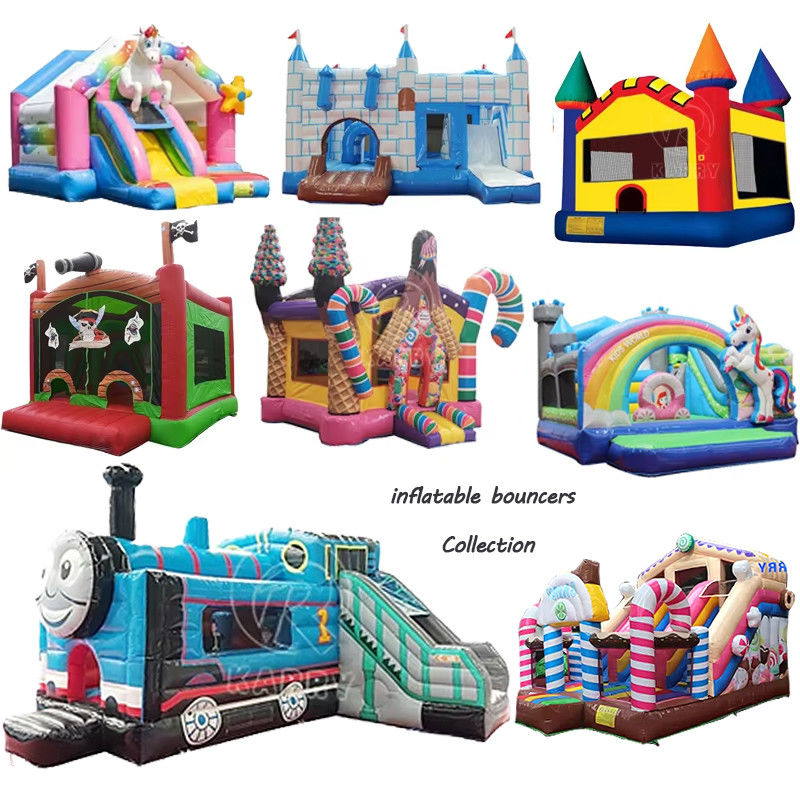 OEM Service professionnel de l'OEM Colorier gonflable sautant Bouncer maison château pour les enfants
